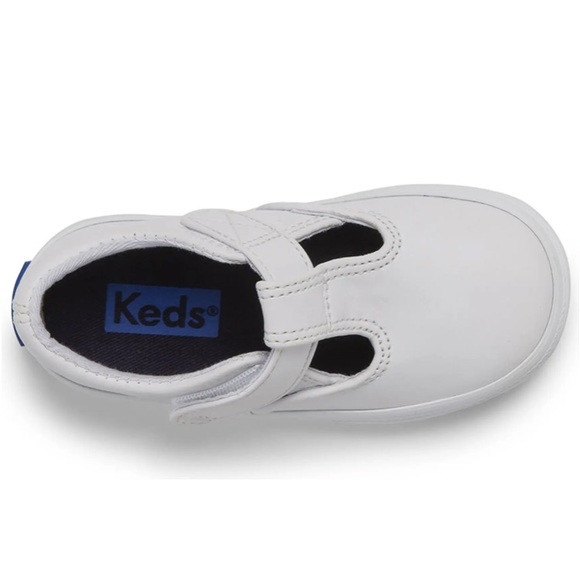 NWOT Keds toddler white leather t-strap maryjane. Never worn! - Picture 1 of 2